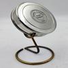 Silver Poem Compass 3'' with a beautiful stand. The perfect tabletop accessory and a beautiful addition