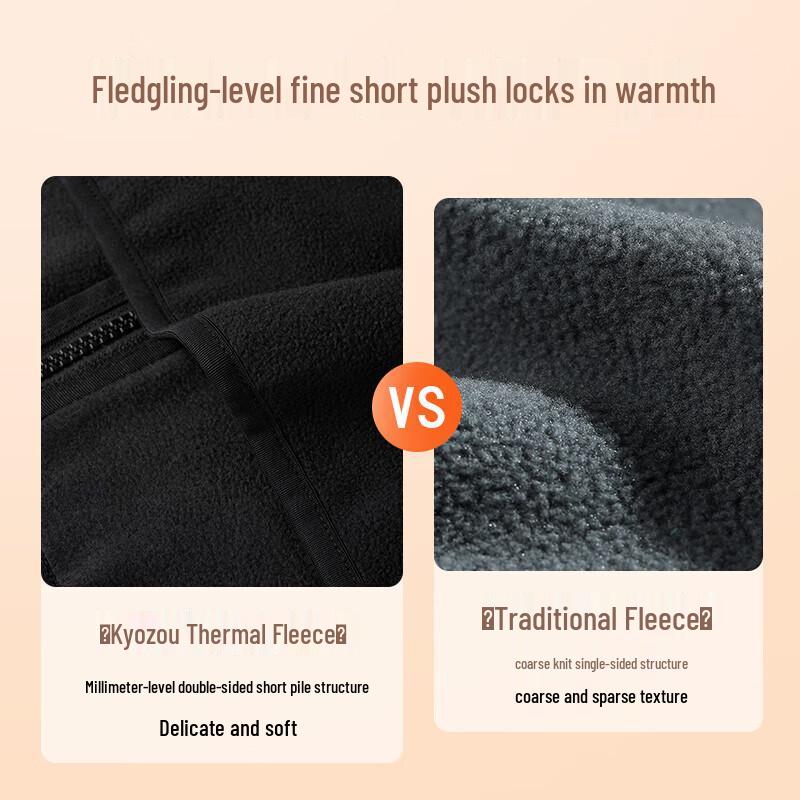 Jingdong Original Unisex Outdoor Fleece Jacket