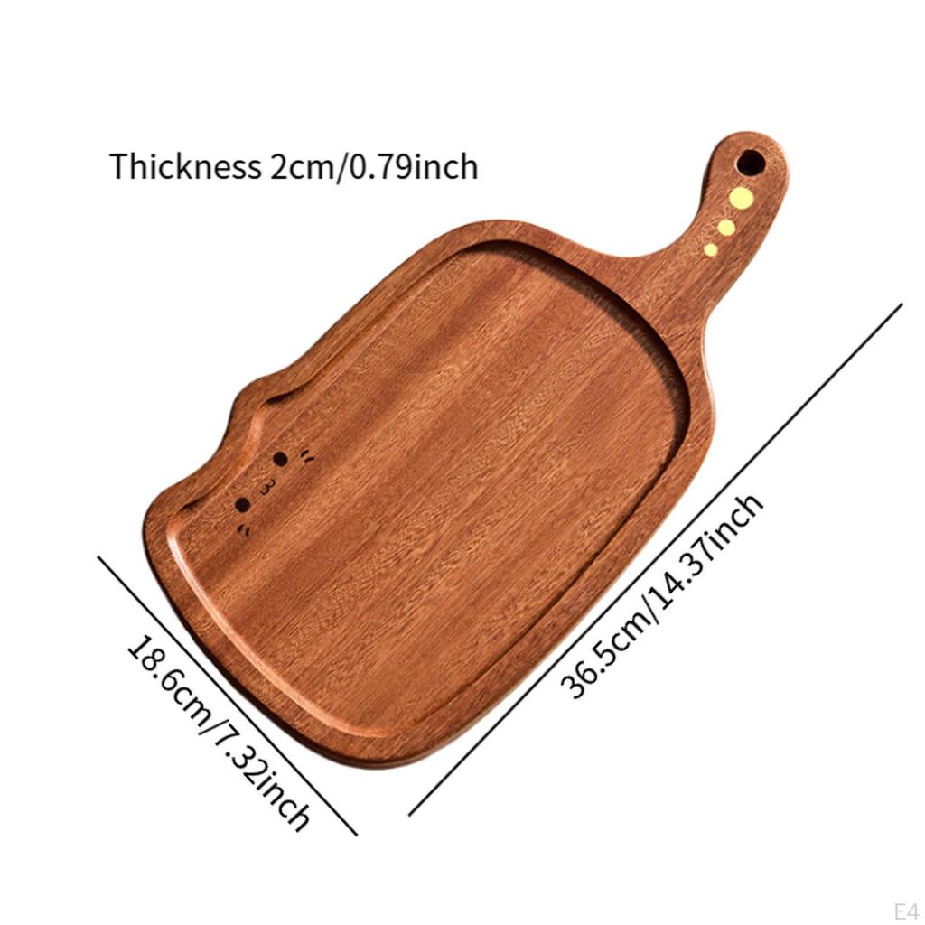 Wood Dessert Plate Appetizers Tray Modern Cheese Board Decorative Serving Platter Dried Fruit