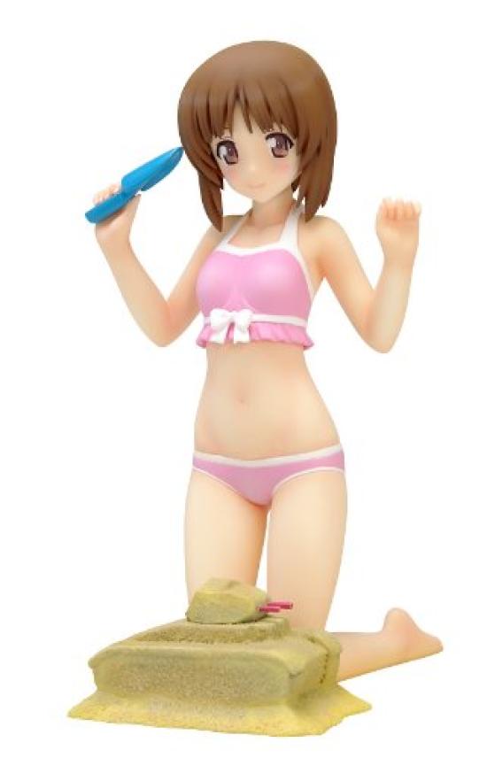 

BEACH QUEENS Girls und Panzer Михо Нисидзуми Масштаб ПВХ Окрашенная Полная Фигурка и 1/10