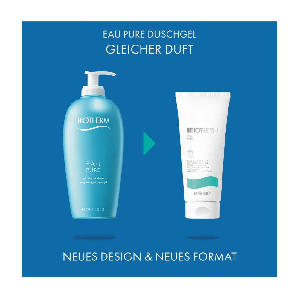 Biotherm Body Wash Oh Pure Vivifiing Shower Gel 200ml