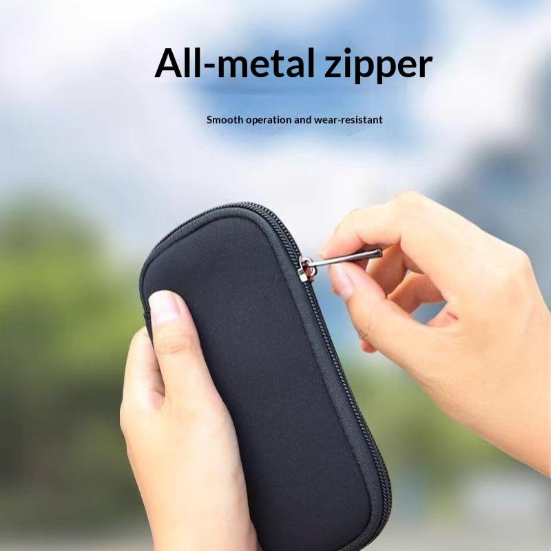 Multi-Purpose USB Flash Drive Storage Case Shockproof Hard EVA Holder Fits 20 Thumb Drives Small Gadgets for Travel Office Home Use