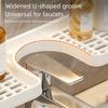 Water Drainage Bathroom Storage Rack Mesh Counter Organizer Universal Faucet Storage Shelf  Kitchen