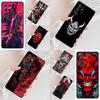 Samurai Oni Mask Cell Phone Case for Samsung Galaxy S26 Ultra S25 S24 S23 S22 S21 S20 Note10 Cover