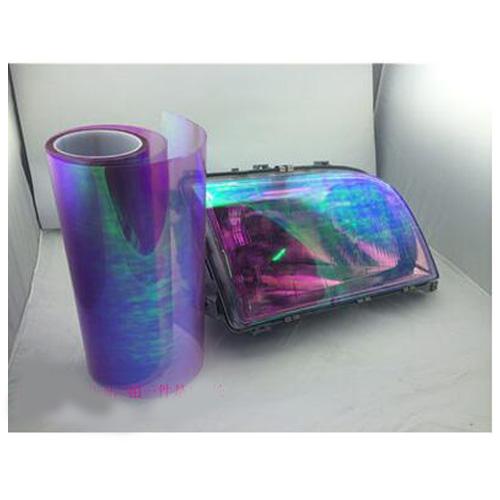 

Наклейка на фару автомобиля Радуга Хамелеон Винил Тонировочная фольга Лист Наклейка для фар автомобиля Задний фонарь Противотуманные фары Лампа для мотоцикла 150x30cm фиолетовый