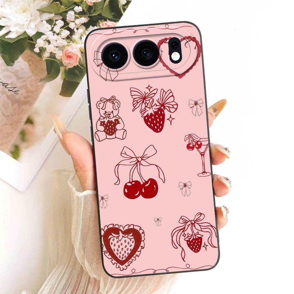 For Honor 500 Pro 2025 Case MEP-AN00 Lovely Panda Cartoon Camera Protection Soft Silicon Phone Cover For Honor 500 Honor500 Etui