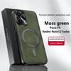 For Redmi Note 12 Turbo Poco F5 Case Magnetic Elegant Leather Wear-Resistant Lens Fully Covered Non-Slip Grip Edge Cover Shell