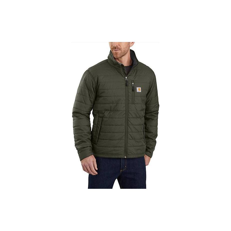 carhartt 102208 RAIN DEFENDER Kolekce LEHKÁ VOLNÝ STŘIH Bunda Úroveň 2 Odolná proti chladu Pánská 102208-