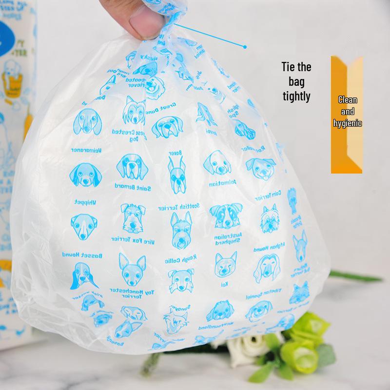 Thickened Double-Layer Dog Poop Bags for Outdoor Use
