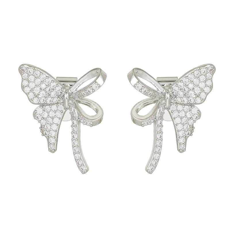Secure Clasp Ear Clips With Butterfly Design For Freeclip 2 Earphones Jewelry Tool Less Installation