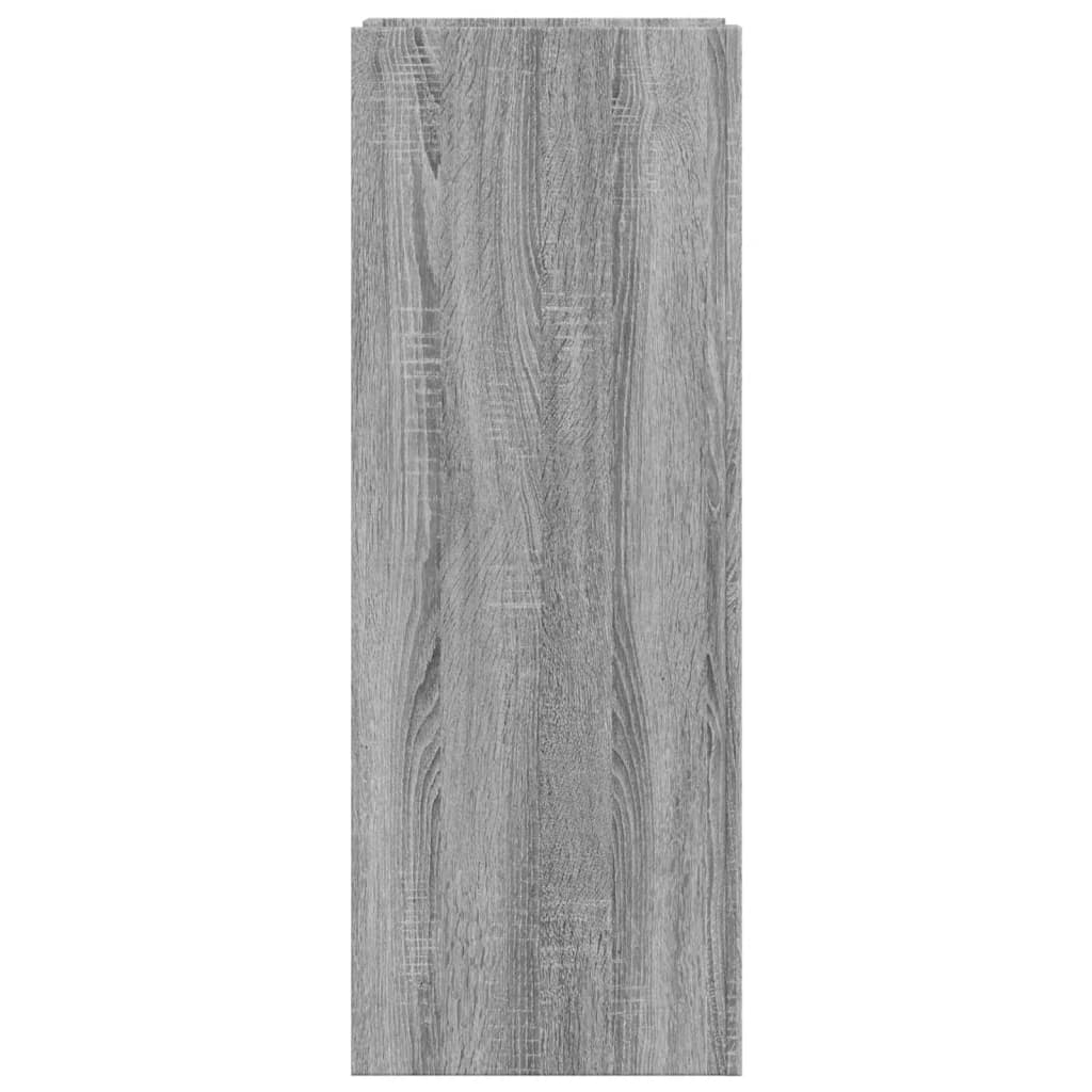 Shoe Cabinet Gray Sonoma 52 x 37.5 x 100 cm Particleboard