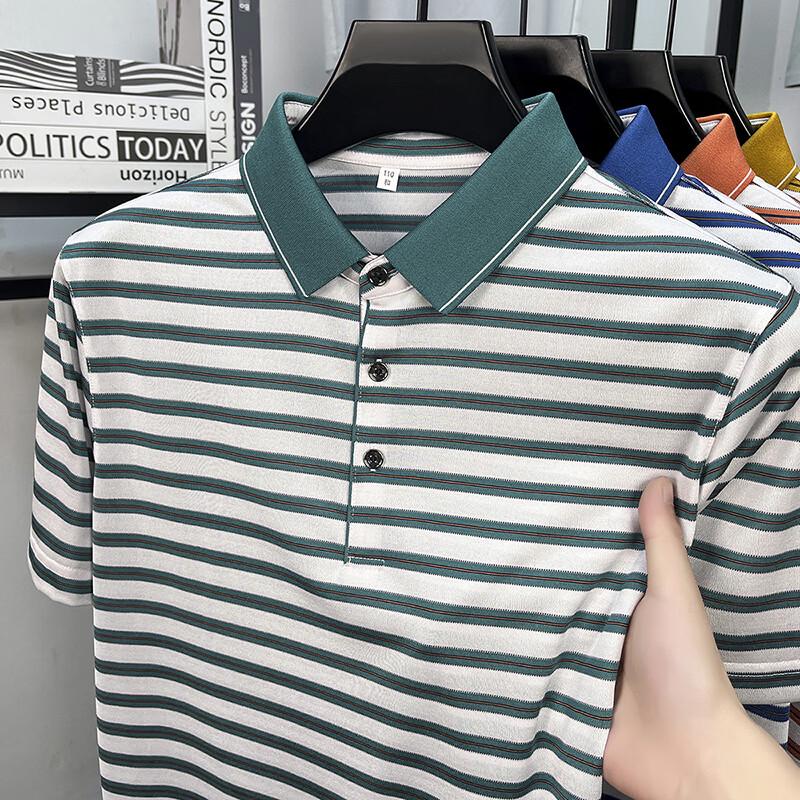 

Firstview Men s Silk Blend Short Sleeve Polo Shirt FX1067 165/48/M
