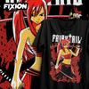 Summer Hot Sale Tshirt for Anime Fairy Tail  Erza Negra  Nuevos Enero Mango Tee Mens Short Sleeves