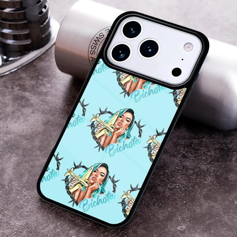 Karol G soft Phone Case for iPhone 17 16 15 Pro Max Air 14 13 12 11 Plus Shockproof Cover