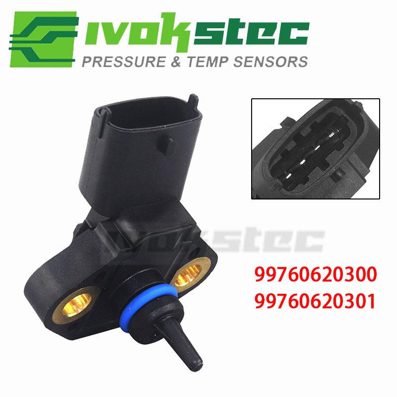 Fuel High Pressure Sensor For Porsche Cayenne 9PA S 4.8 SUV Petrol 2007 - 2010 0261230147 99760620300 99760620301 99760620302