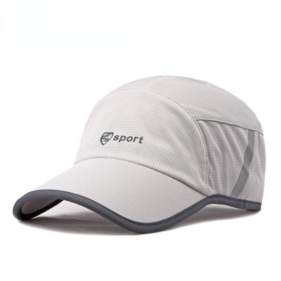 Men Women Mesh Moisture-Waging Quick Dry Baseball Cap Summer Male Originality Adjustable Breathable Sun Visor Fishing Hat