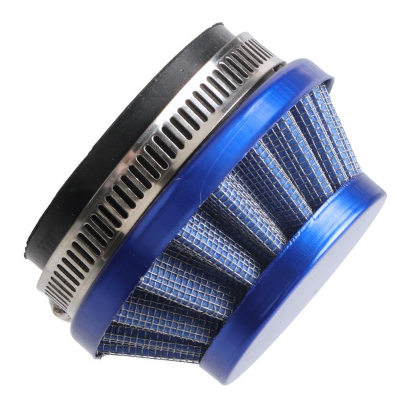 Universal 42mm 44mm 50mm 54mm Air Filter Cleaner For Gas Motorized Bicycle Push Mini Moto Pocket Bike ATV Quad Motorcycle Parts Air Filters 7