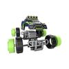 Silverlit - 20703 -EXOST-Build2drive-Voiture à Construire Mighty Monster-2.4Ghz Bleu marine-15 cm, , Vert ET Noir