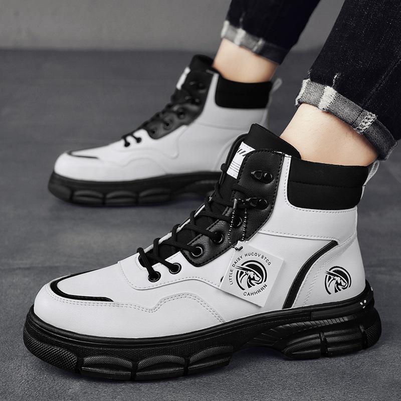 Autumn and winter outdoor Martin boots men s high-top tooling boots men s casual men s boots locomotive boots 39 4589₽