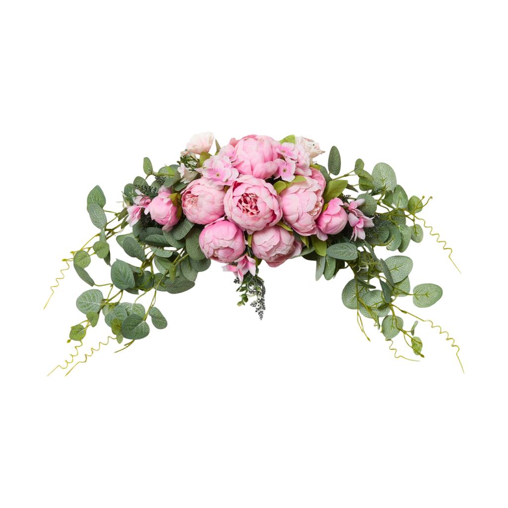 Artificial Flower Door Lintel Mirror Table Flower Hanging Decoration