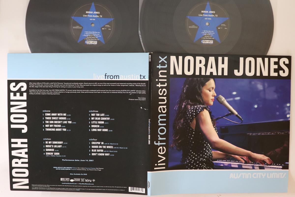 

LP Record NORAH JONES - Live From Austin, Tx (-180г) NW5017 NEW WEST 2008 US Jazz Used