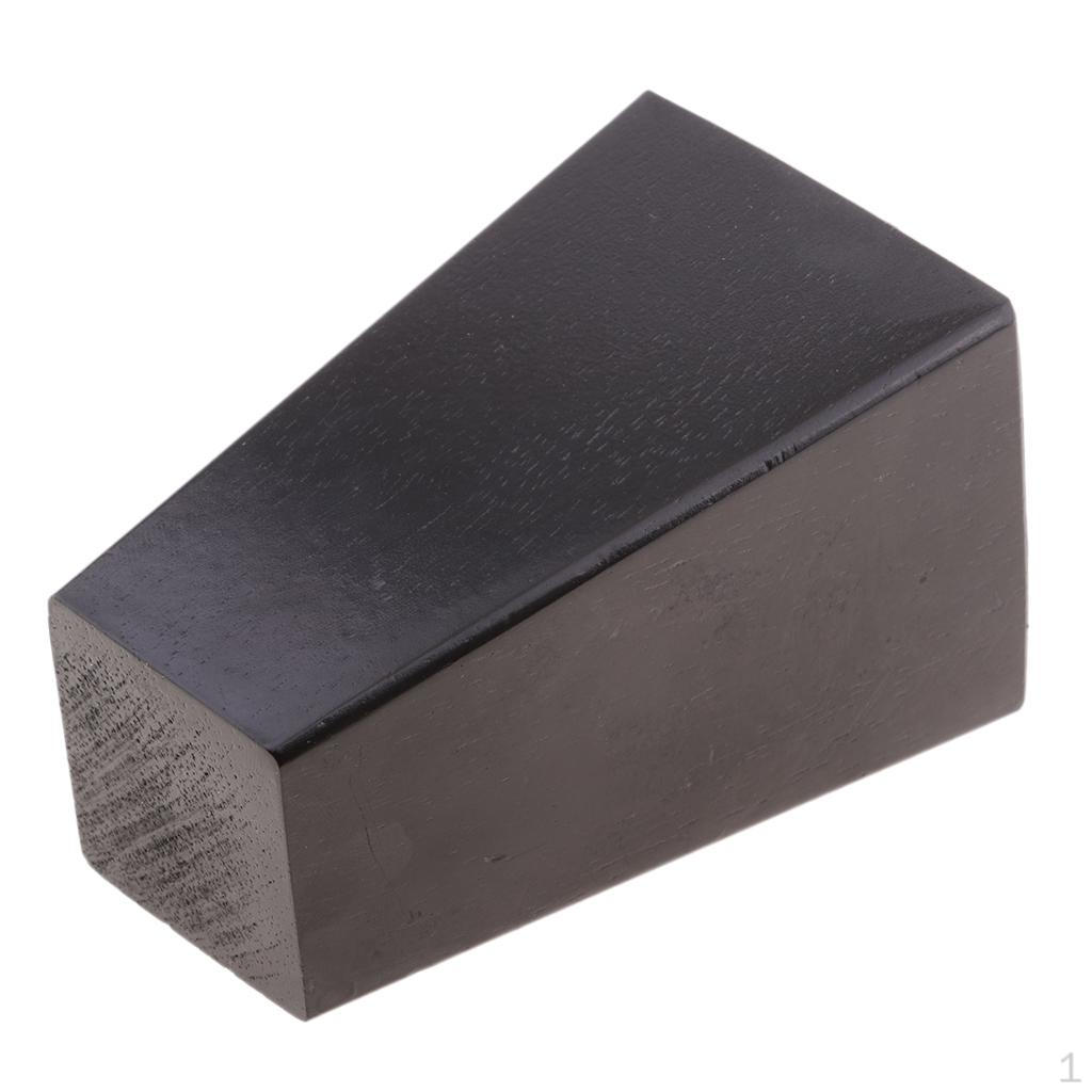 

Cabinet Feet Made of Wood Pyramid Black
