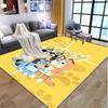 Bluey Pattern Rug, Indoor/Outdoor Mat, for Picnic, Gameroom, Bedroom, Office, Living Room, Home Decor Carpet, Birthday Gift