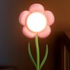 Small Book Lamp Flower Night Light Eye-Protection Study Desk Lamp Mini LED Lamp  Reading