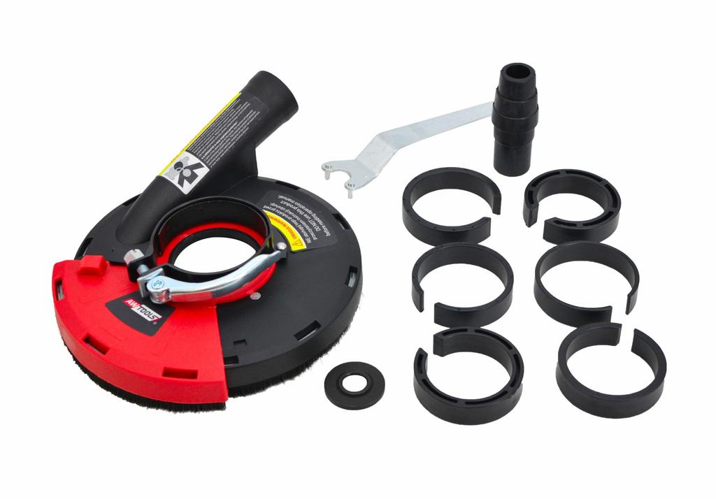 Awtools Osłona Przeciwpyłowa Odsysająca Do Szlifierki Kątowej 180-230Mm