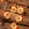 Indoor LED Christmas Light String Warm White Holiday Decor Tree Snowman Home Party