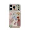 Retro Floral Patchwork Case for iPhone 17/16 Pro Max/15/14 - Stylish & Vibrant Design