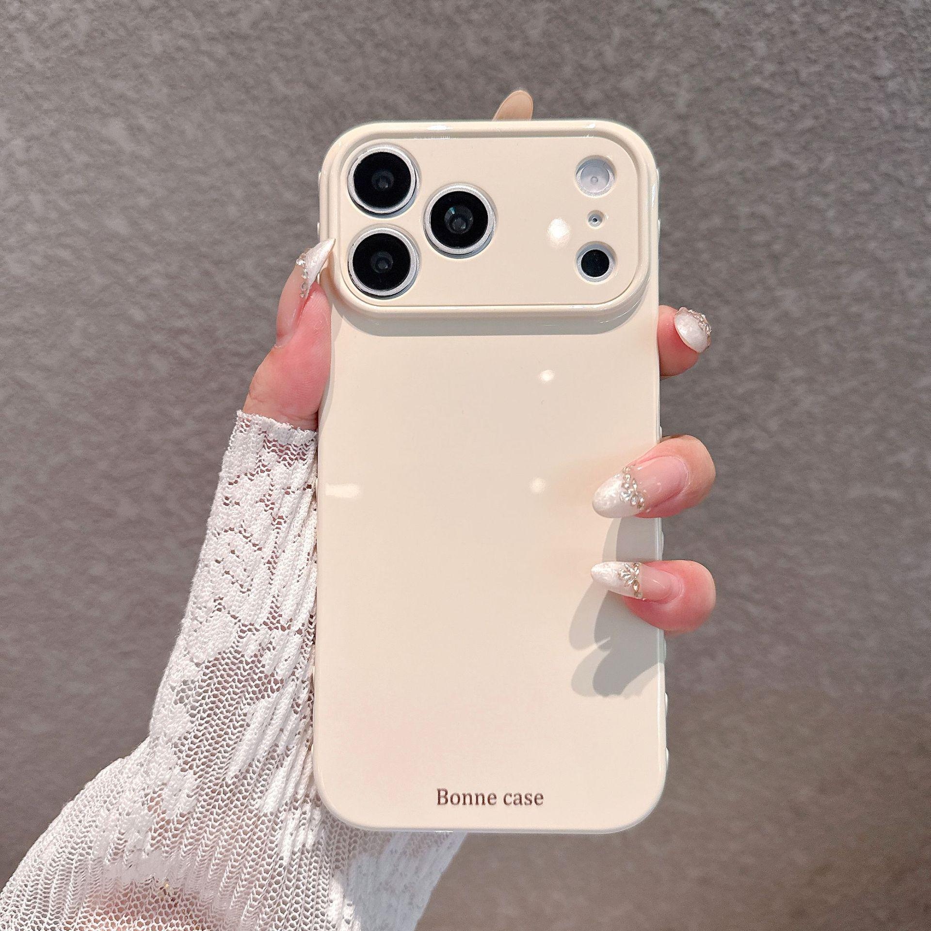 

Heart-Shaped Edge Phone Case for iPhone 11/13/14/15/16/17 Pro Max 11 белый