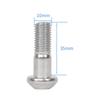 Motorcycle Wheel Sprocket Hub Bolt Stud Nut M10X35 for Yamaha Raptor 700 YFM700R YFZ450 350 YFZ450R YFZ450Rse YFZ450X 2006-2021