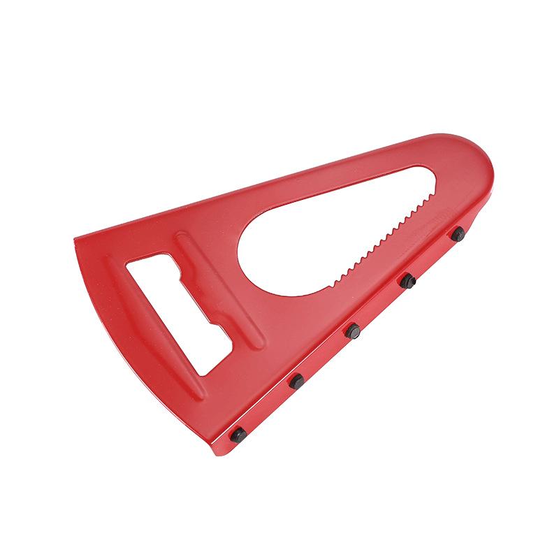 Creative Multi-Purpose Anti-Slip Screw Cap and Jar Opener красный