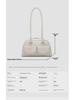 Xu Yunzhen Style Waxed Leather Multi-Pocket Shoulder Bag