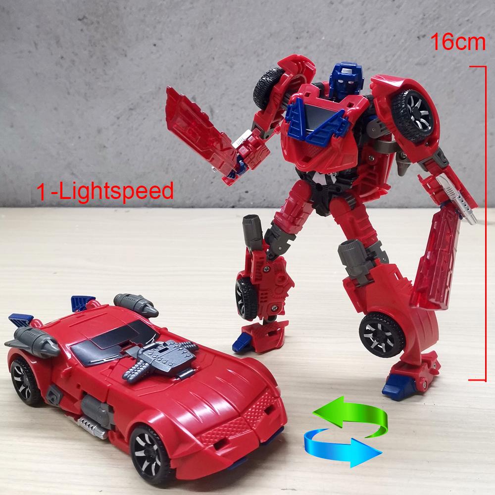 Computron 5IN1 Combination Transformation Toys Strafe Scatters Afterburner Nosecone Action Figure Deformed Robot Anime Model