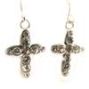 Les Trésors De Lily [F8014] - Silver 'Cunegonde' Designer Earrings - 17x13 Mm