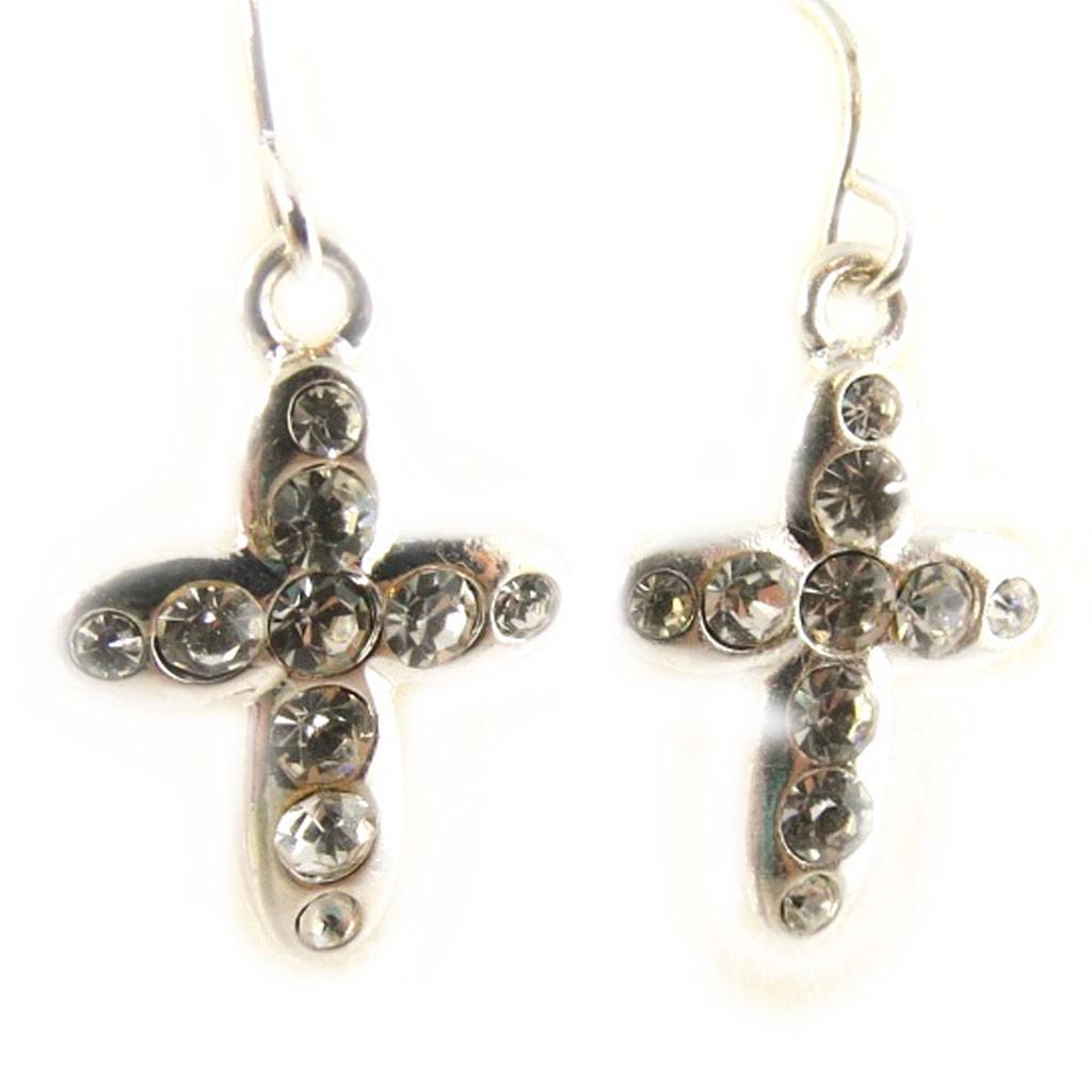 Les Trésors De Lily [F8014] - Silver 'Cunegonde' Designer Earrings - 17x13 Mm