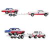 Hot Wheels Team Transport Assortment, Set of 4 (2 Cars per Box), Vehicle Toys, Mini Cars, Ages 3 and Up, 987C-FLF56