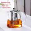 Heat-Resistant Glass Teapot