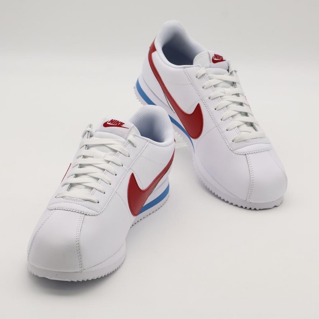 DM4044-108 Nike Cortez Forrest Gump White Varsity Red Blue (Men's)