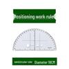 Tactical Mapping Protractor Ruler