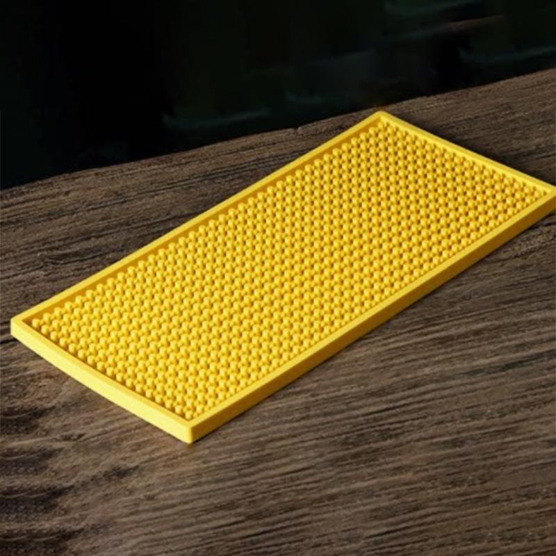 Draining Mat Non-Slip Wine Glass Mat Pvc Rubber Mat Square Mat Heat Insulation