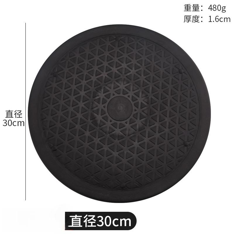 Turntable Rotary rotary table Anti-slip clay plastic rotary table express sealing plastic rotary base