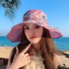 Summer Eaves Sun Protection Mother Hat Fashion Bow Streamer Sun Hat Children Beach Seaside Breathable Sun Hat