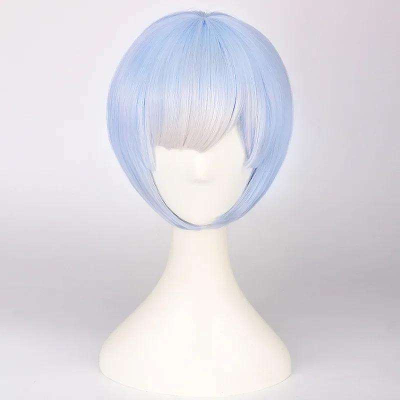 Anime Game Re:zero Kara Hajimeru Isekai Seikatsu Costume Clothes Wig Ram Rem Cosplay Maid Uniform Woman