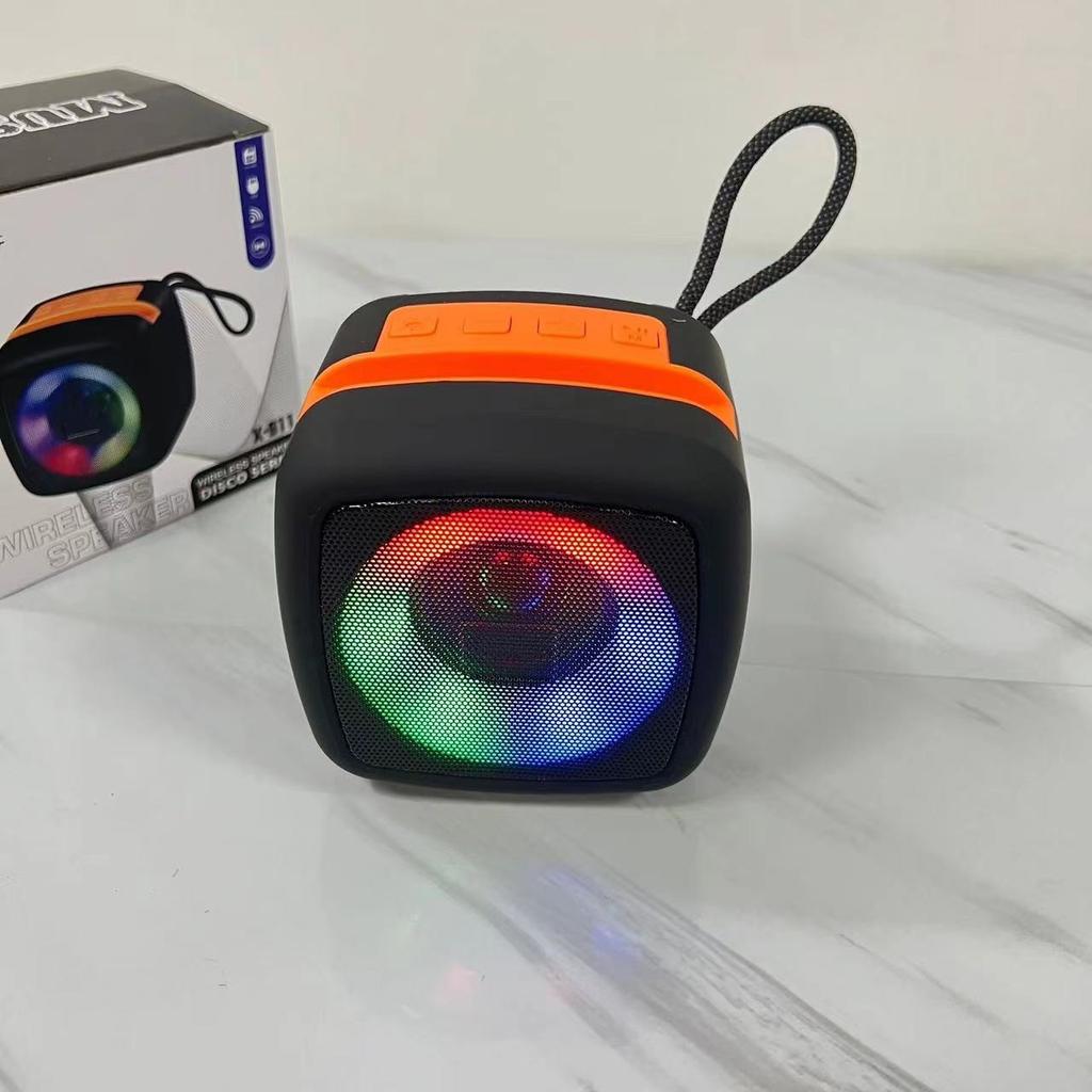 X-911 Portable Bluetooth Speaker Outdoor High Power Car Mini Home Desktop Subwoofer Small Steel Cannon Audio