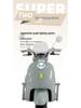 Long-Range Electric Scooter Tricycle for Commuting and Transport