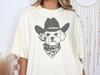 Comfort Colors Maltipoo Cowboy Shirt - Great Gift for Maltipoo Lover In Western Style, Maltipoo Dog Wild West T Vintage Maltipoo Mom Dog Tee