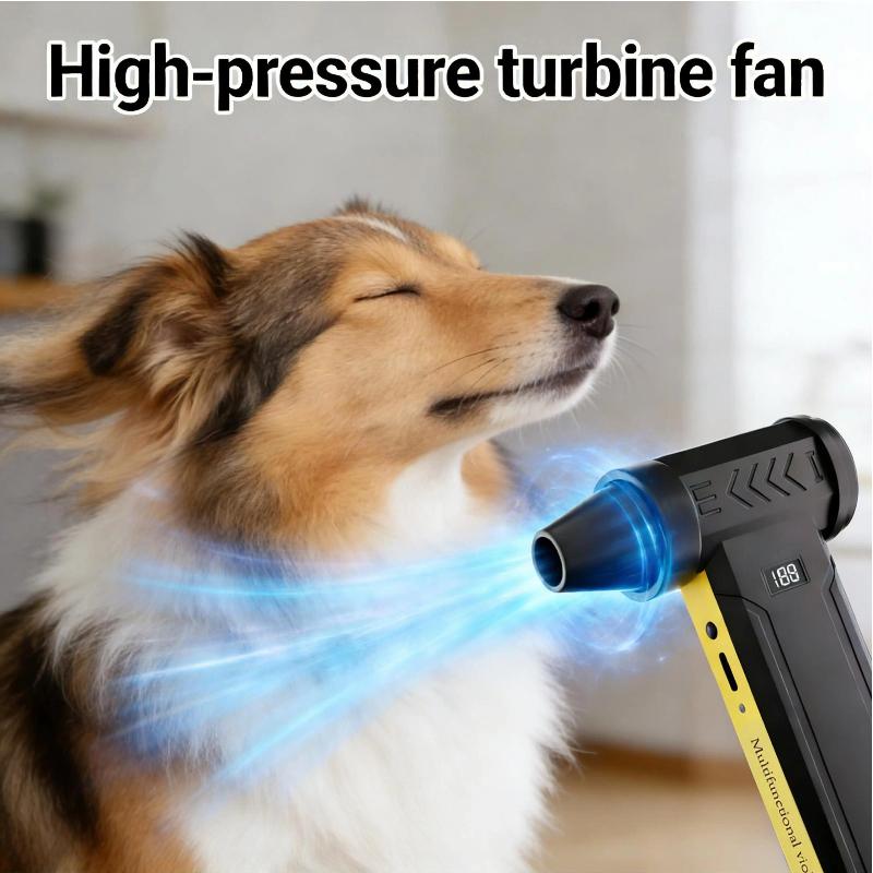 2026 Novo e Poderoso Turbo Elétrico Portátil de Alta Velocidade Cooler de Ar 160000 RPM Recarregável Poderoso Violento Soprador de Poeira Motor Sem Escovas